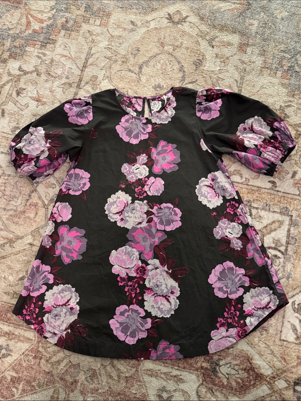 Free People Maye Poplin Tunic - Midnight Combo